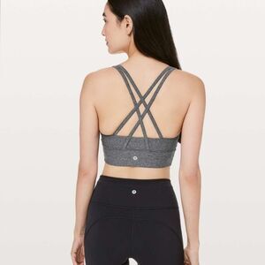 Lululemon Energy Bra Long Line
Heathered Black size 6